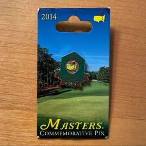 2014 masters commemorative pin hole #14 new in packaging
